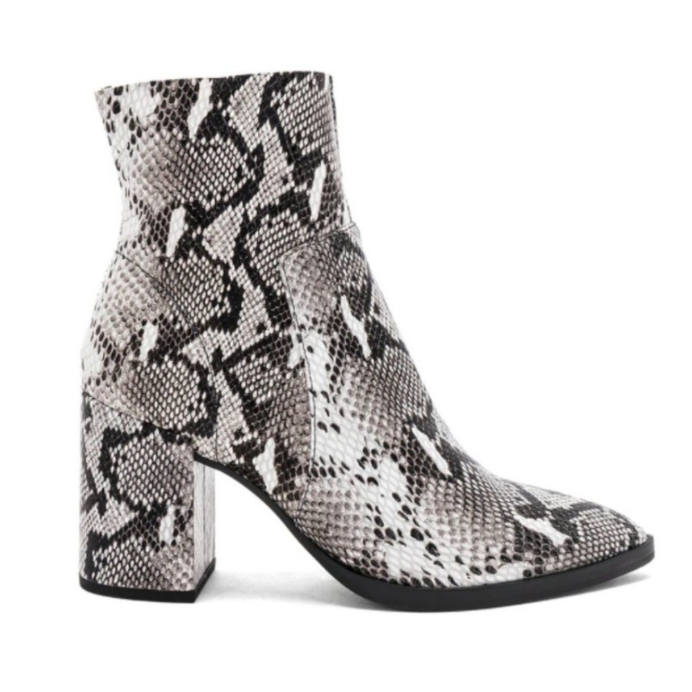 Tony Bianco Snake Print Booties - image 1